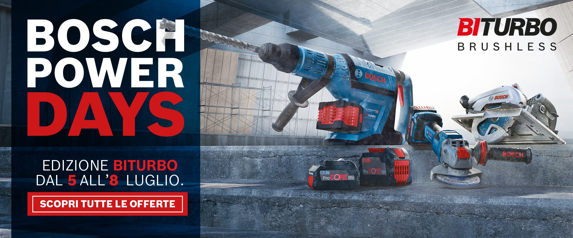 Offerta Bosch Power Days