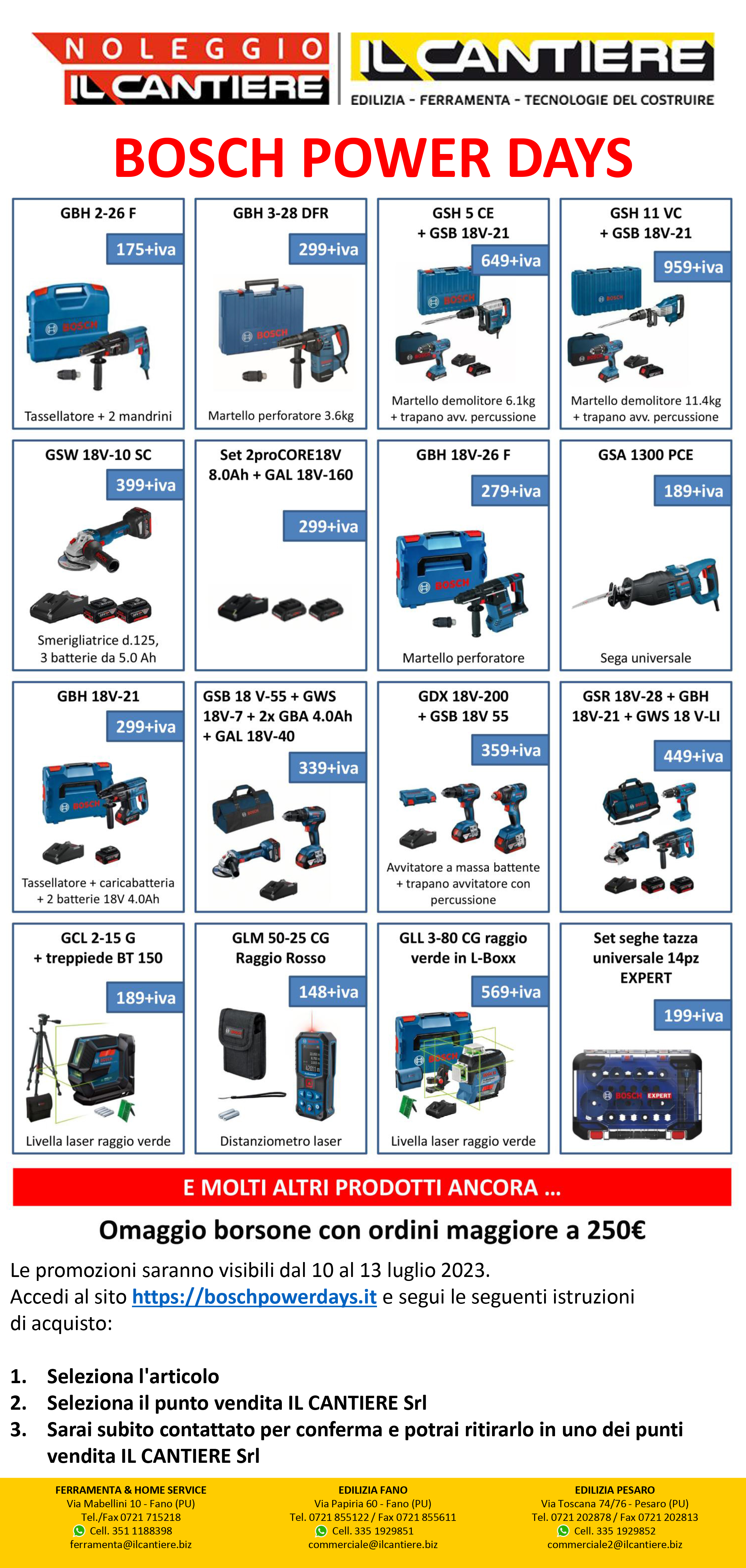 BOSCH VOLANTINO 3.2023 – Ferrramenta sora