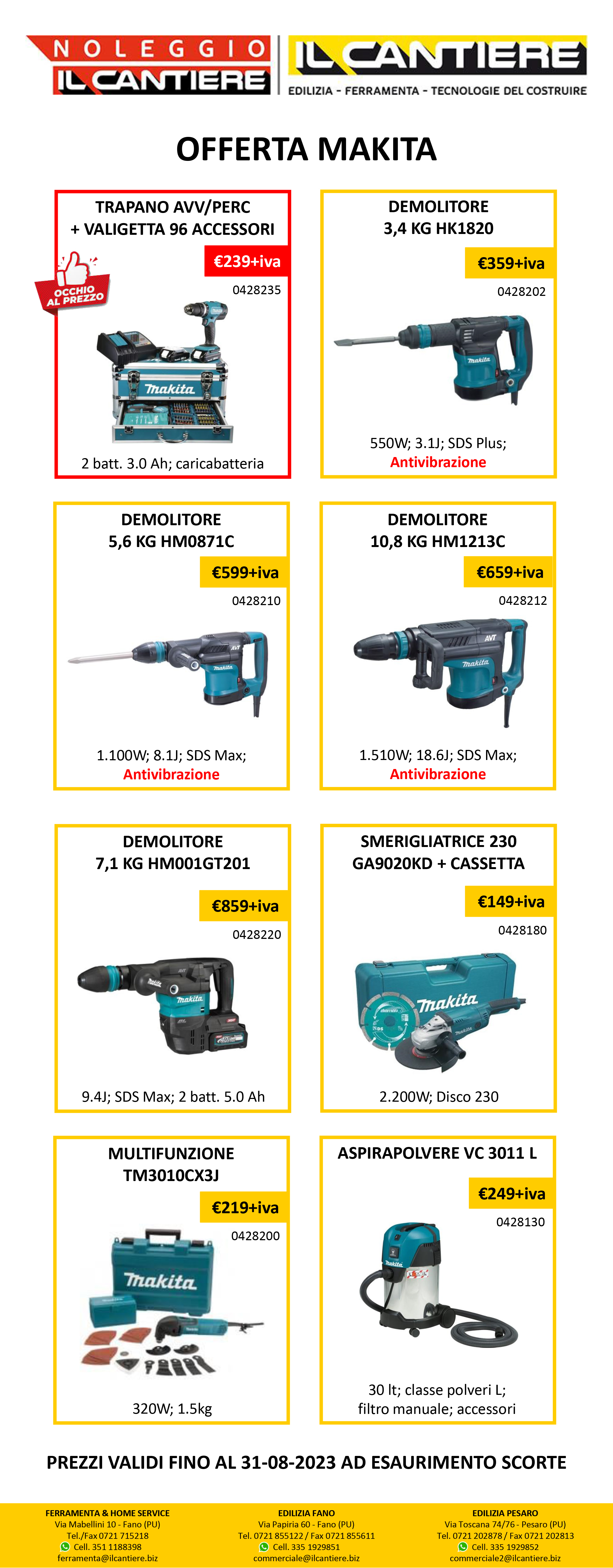 Promo makita 24-07-2023